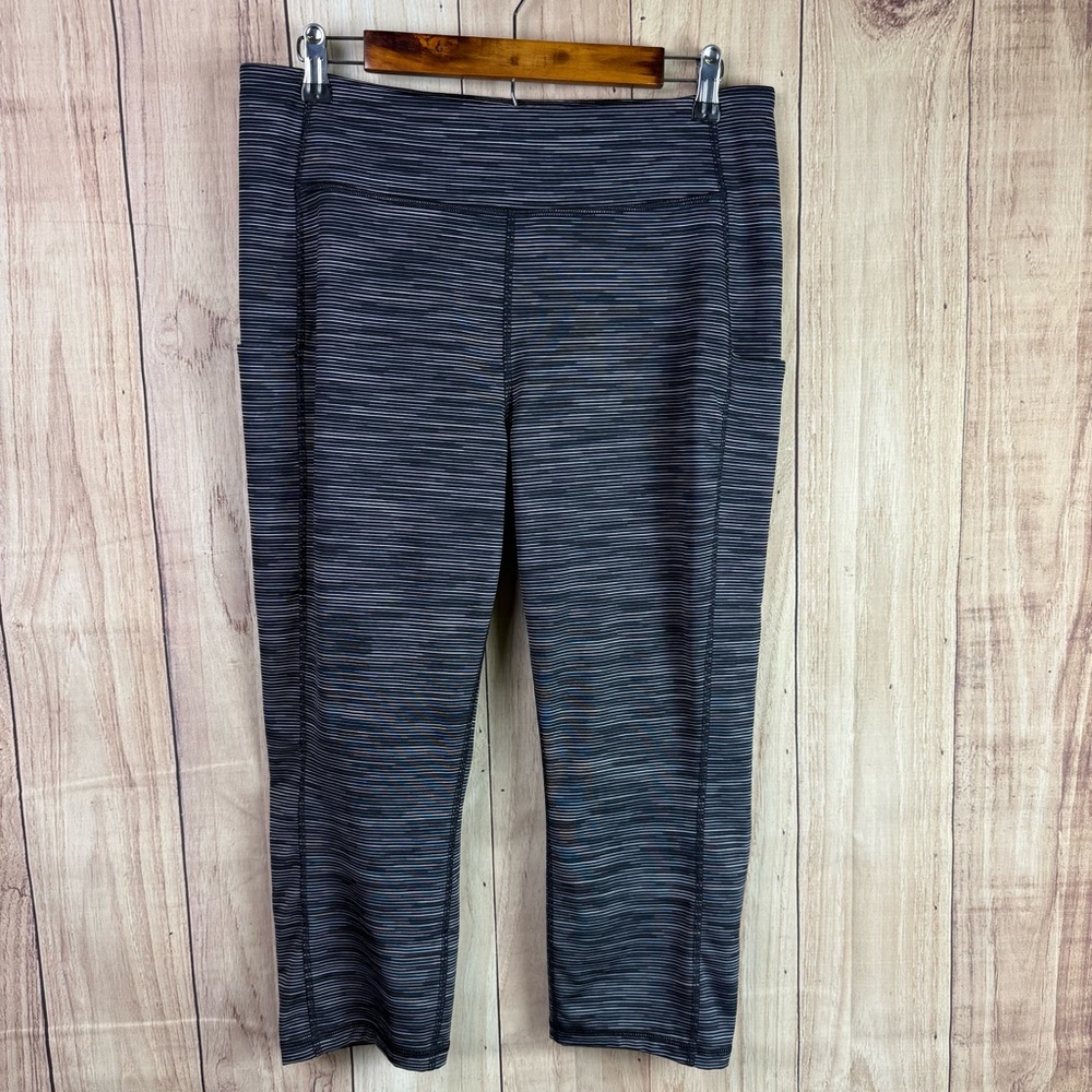 Tek Gear Workout Gear Striped Active Leggings